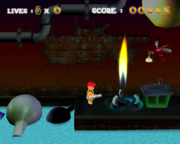 Maniac Mole - Screenshot - Gameplay (World) - 640x512