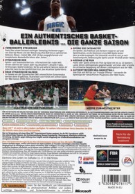 NBA Live 10 - Box - Back (Germany) - 1185x1699
