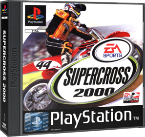 Supercross 2000 - Box - 3D (Europe) - 1408x1330