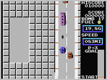 Car Fighter - Screenshot - Gameplay (World) - 256x192