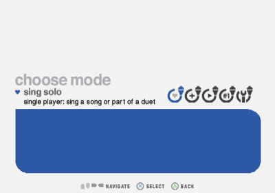 SingStar '90s - Screenshot - Game Select (World) - 640x448