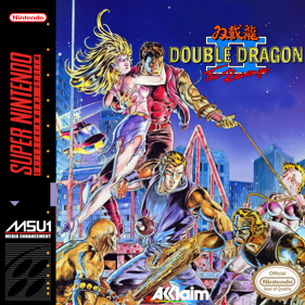 Double Dragon II: The Revenge - Box - Front (North America) - 1418x1418