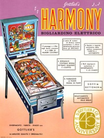 Harmony - Advertisement Flyer - Front (Italy) - 850x1123