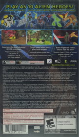 Ben 10: Alien Force: Vilgax Attacks - Box - Back (North America) - 1100x1900