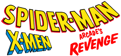 Spider-Man & the X-Men in Arcade's Revenge - Clear Logo (World) - 3840x1797