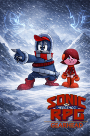 Sonic The Hedgehog RPG: Gearhead - Box - Front (World) - 1024x1536