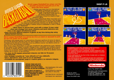 NCAA Basketball - Box - Back (France) - 2103x1476