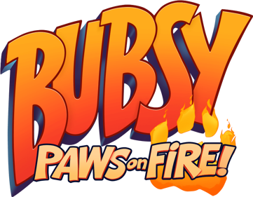 Bubsy: Paws on Fire! - Clear Logo (World) - 823x640