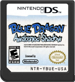 Blue Dragon: Awakened Shadow - Cart - Front (North America) - 517x564