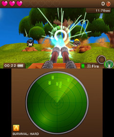 Blast 'Em Bunnies - Screenshot - Gameplay (World) - 400x480