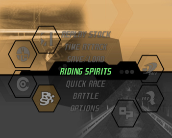 RS: Riding Spirits  - Screenshot - Game Select (World) - 640x512