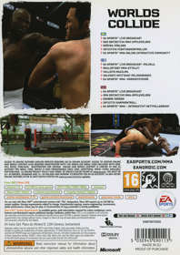 EA Sports MMA - Box - Back (Europe) - 6075x8596