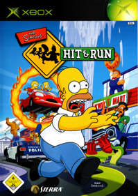The Simpsons: Hit & Run - Box - Front (Germany) - 567x800