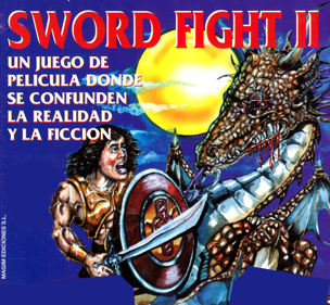 Sword Fight II - Box - Front (Spain) - 2455x2267
