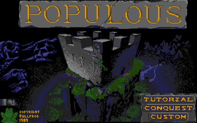 Populous - Screenshot - Game Title (Europe) - 320x200