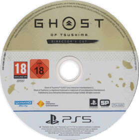 Ghost of Tsushima: Director's Cut - Disc (Europe) - 764x769