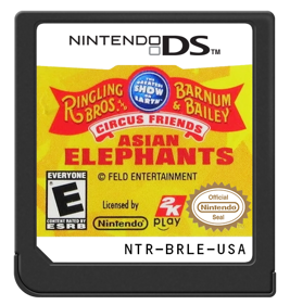 Ringling Bros. and Barnum & Bailey: Circus Friends: Asian Elephants - Cart - Front (North America) - 571x600