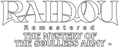 Raidou Remastered: The Mystery of the Soulless Army - Clear Logo (World) - 679x267