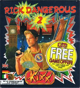 Rick Dangerous 2 - Box - Front (Europe) - 726x800
