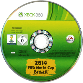 2014 Fifa World Cup Brazil - Disc (Europe) - 2858x2858