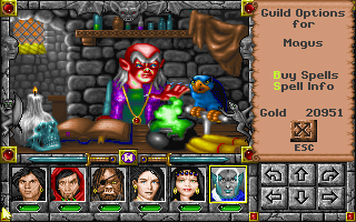 Illustration of Might and Magic: Darkside of Xeen