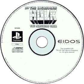 The Incredible Hulk: The Pantheon Saga - Disc (Europe) - 642x643