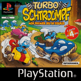 Smurf Racer! - Box - Front (France) - 640x640