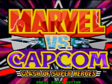 Marvel vs. Capcom: Clash of Super Heroes - Screenshot - Game Title (World) - 640x480