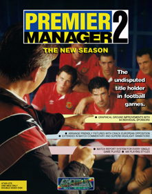 Premier Manager 2: The New Season - Box - Front - Reconstructed (Europe) - 2363x3000