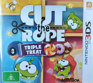 Cut the Rope: Triple Treat - Box - Front (Australia) - 959x852