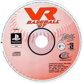 VR Baseball '97 - Disc (Europe) - 600x600