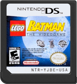LEGO Batman: The Videogame - Cart - Front (North America) - 517x564