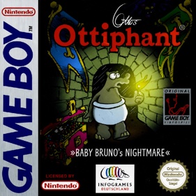 Otto's Ottifanten: Baby Bruno's Nightmare - Fanart - Box - Front (United Kingdom) - 1000x1000