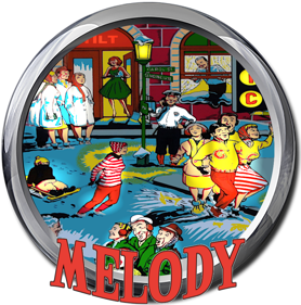 Melody (Gottlieb) - Fanart - Cart - Front (World) - 882x890