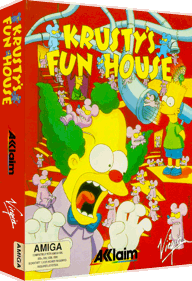 Krusty's Fun House - Box - 3D (Europe) - 850x1244
