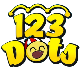 123 Dots - Clear Logo (World) - 486x404