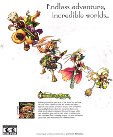 Children of Mana - Advertisement Flyer - Front (United States) - 1800x2178