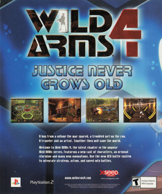 Wild Arms 4 - Advertisement Flyer - Front (United States) - 1839x2200