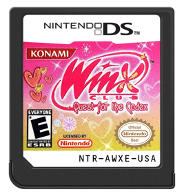 Winx Club: Quest for the Codex - Cart - Front (North America) - 571x600