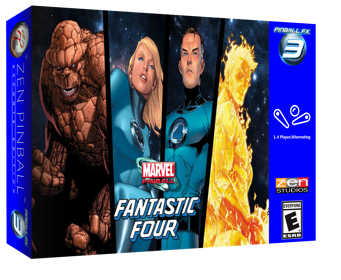 Fantastic Four (Zen Studios) - Box - 3D (World) - 1792x1473