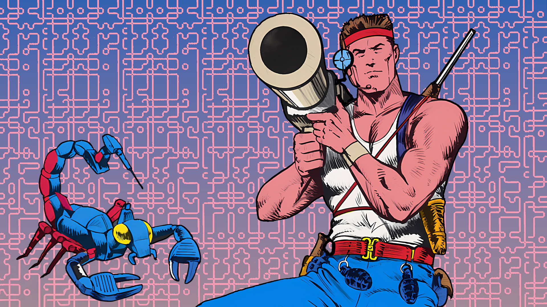 Illustration of Mighty Guy
