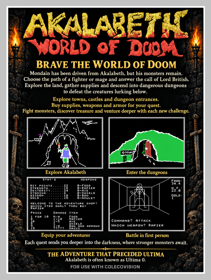 Akalabeth: World of Doom - Box - Back (World) - 1107x1469