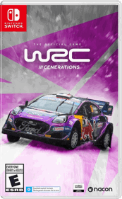 WRC Generations: The FIA WRC Official Game - Box - Front - Reconstructed (North America) - 920x1492