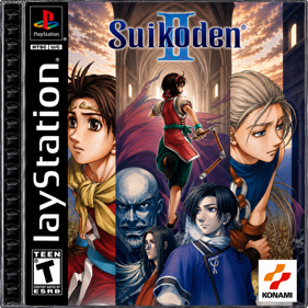 Suikoden II - Fanart - Box - Front (World) - 1254x1254