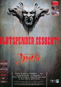 Bram Stoker's Dracula - Advertisement Flyer - Front (Germany) - 559x800