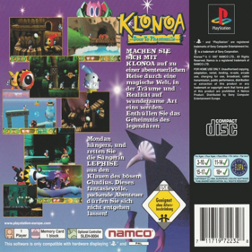 Klonoa: Door to Phantomile - Box - Back (Germany) - 640x640