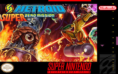 Metroid Super Zero Mission Super-Speed Edition - Fanart - Box - Front (World) - 999x625