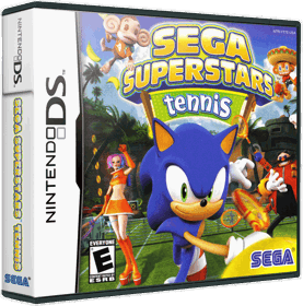 Sega Superstars Tennis - Box - 3D (North America) - 869x879