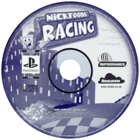Nicktoons Racing - Disc (Europe) - 600x600