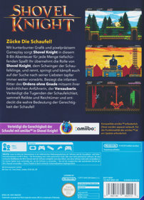 Shovel Knight - Box - Back (Germany) - 600x833